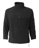 FeatherLite 3351 Microfleece Unisex Quarter-Zip Pu in Charcoal