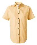 FeatherLite 5281 Women's Short Sleeve Stain-Resist in Safari yellow