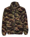 Sierra Pacific 3061 Full-Zip Fleece Jacket Green Camo