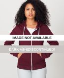 American Apparel MT497 Salt and Pepper Zip Hoodie Dark Ash(Discontinued)