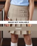 French Toast X9103 Girls' Pleated Scooter Khaki