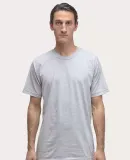 Los Angeles Apparel 20001 100% Cotton Tee Heather Grey