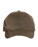 DRI DUCK 3269 Walleye Cap Brown Waxy Canvas