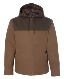 DRI DUCK 5058 Terrain Hooded Boulder Cloth™ Jack Field Khaki/ Tobacco