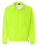 Rawlings 9718 Nylon Coach's Jacket Safety Green