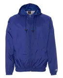 Rawlings 9728 Hooded Full-Zip Wind Jacket Royal