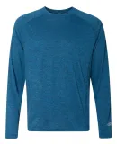 Rawlings 8191 Performance Cationic Long Sleeve T-S Heather Navy