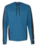 Rawlings 8199 Performance Cationic Hooded Pullover Heather Navy