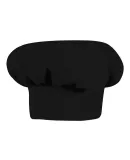 Chef Designs HP60 Chef Hat Solid Black