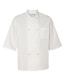 Chef Designs 0404 Half Sleeve Chef Coat in White