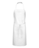 Chef Designs 1430 Bib Apron in White