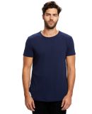 US Blanks US2488 Men's Short-Sleeve Recycled Crew in Indigo