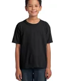 3931B Fruit of the Loom Youth 5.6 oz. Heavy Cotton Black