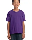 3931B Fruit of the Loom Youth 5.6 oz. Heavy Cotton Purple