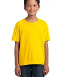 3931B Fruit of the Loom Youth 5.6 oz. Heavy Cotton Yellow