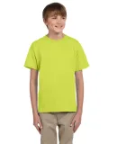 3931B Fruit of the Loom Youth 5.6 oz. Heavy Cotton Safety Green