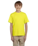 3931B Fruit of the Loom Youth 5.6 oz. Heavy Cotton Neon Yellow