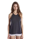 US Blanks US208 Ladies' 4.3 oz. Goddess Tank in Heather charcoal