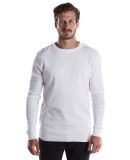 US Blanks US2900 Men's 5.8 oz. Long-Sleeve Thermal in White