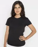 Los Angeles Apparel 21002 Ladies Fine Jersey Tee Black