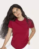 Los Angeles Apparel 21002 Ladies Fine Jersey Tee Cranberry