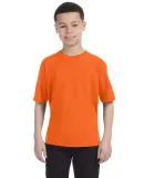 Anvil 990B Combed Ring Spun Cotton Fashion Youth T in Neon orange