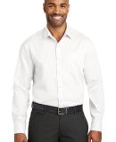 Red House RH80  Slim Fit Non-Iron Twill Shirt in White