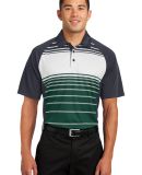 Sport Tek ST600 Sport-Tek Dry Zone Sublimated Stri in Forest green