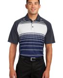 Sport Tek ST600 Sport-Tek Dry Zone Sublimated Stri in True navy