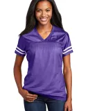 Sport Tek LST307 Sport-Tek Ladies PosiCharge Repli Purple/White