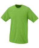 Augusta 790 Mens Wicking T-Shirt in Lime