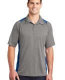 Sport Tek ST665 Sport-Tek® Heather Colorblock Con in Vtghthr/ry