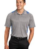 Sport Tek ST665 Sport-Tek® Heather Colorblock Con in Vnt he/car blu