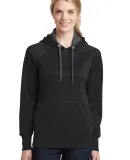 Sport Tek LST250 Sport-Tek Ladies Tech Fleece Hood Black