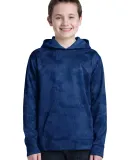 Sport Tek YST240 Sport-Tek Youth Sport-Wick CamoHe in True royal