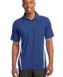 Sport Tek ST685 Sport-Tek PosiCharge Micro-Mesh Co Tr Royal/White