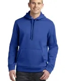 Sport Tek ST290 Sport-Tek Repel Fleece Hooded Pull in True royal