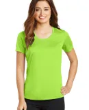 Sport Tek LST380 Sport-Tek Ladies PosiCharge Eleva Lime Shock