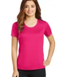 Sport Tek LST380 Sport-Tek Ladies PosiCharge Eleva Pink Raspberry