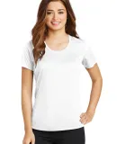 Sport Tek LST380 Sport-Tek Ladies PosiCharge Eleva White