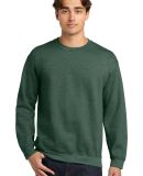 Gildan 18000 Sweatshirt Heavy Blend 50/50 Fleece C in Hth dark green