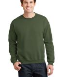 Gildan 18000 Sweatshirt Heavy Blend 50/50 Fleece C in Military green