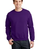 Gildan 18000 Heavy Blend 50/50 Fleece Crew G180 in Purple