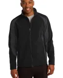 Sport Tek ST970 Sport-Tek Colorblock Soft Shell Ja Black/Iron Gry