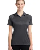 Sport Tek LST665 Sport-Tek® Ladies Heather Colorb Grph He/Black