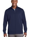 Sport Tek ST241 Sport-Tek Sport-Wick Fleece Full-Z in Navy