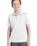Sport Tek YST640 Sport-Tek Youth PosiCharge RacerM White