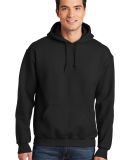 Gildan 12500 9.3 oz. Ultra Blend Hooded Sweatshirt in Black