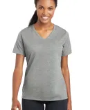 Sport Tek LST340 Sport-Tek Ladies PosiCharge Racer Grey Heather