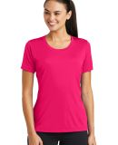 Sport Tek LST320 Sport-Tek Ladies PosiCharge Tough in Pink raspberry
